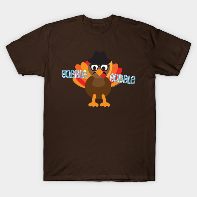 Gobble Gobble Thanksgiving Funny Turke T-Shirt by Gobble_Gobble0